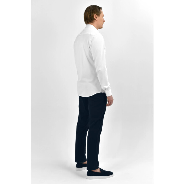 Vercate Strijkvrij overhemd japanese knitted - VC-JPKD-SF-WH large