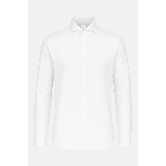 Vercate Strijkvrij overhemd japanese knitted - VC-JPKD-SF-WH large