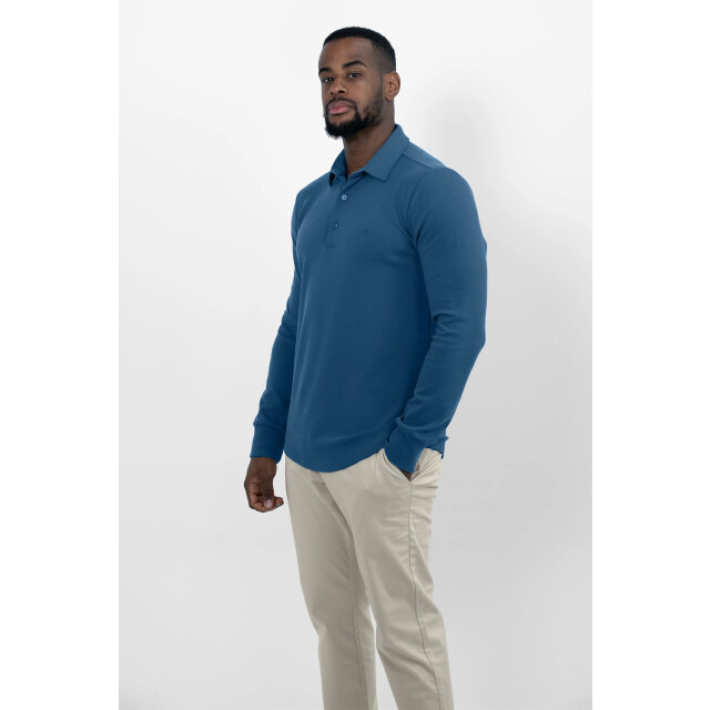 Vercate Strijkvrij poloshirt royal blue PC-PS-BL-2 large