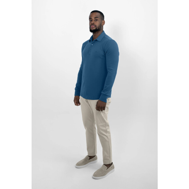 Vercate Strijkvrij poloshirt royal blue PC-PS-BL-2 large