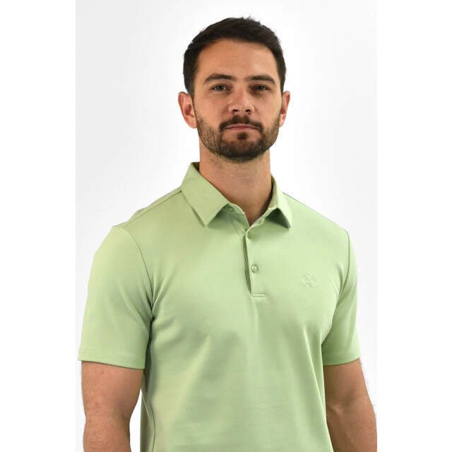 Vercate Strijkvrij poloshirt green lemon PC-PS-SS-LE large