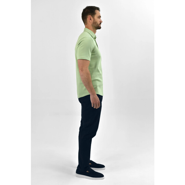 Vercate Strijkvrij poloshirt green lemon PC-PS-SS-LE large