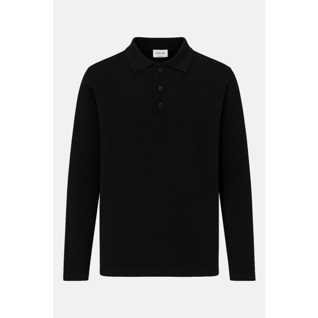 Vercate Knitted poloshirt - VC-PS-LSK-BLK large