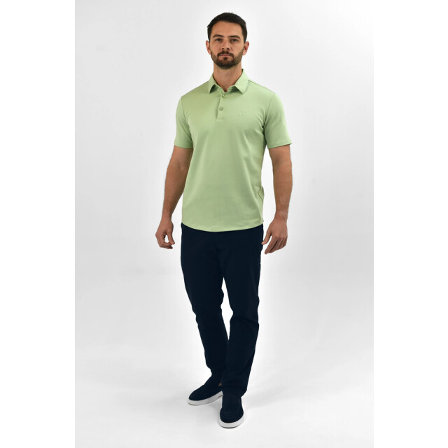 Vercate Strijkvrij poloshirt green lemon PC-PS-SS-LE large