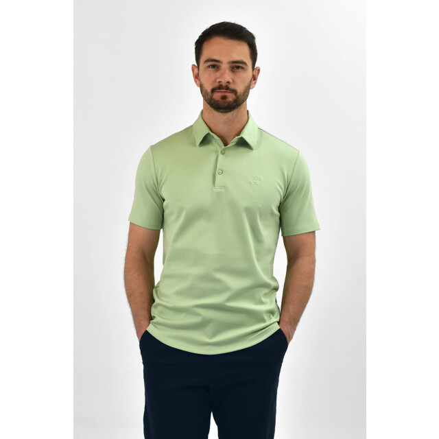 Vercate Strijkvrij poloshirt green lemon PC-PS-SS-LE large