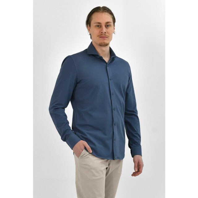 Vercate Strijkvrij overhemd japanese knitted - VC-JPKD-SF-NY large