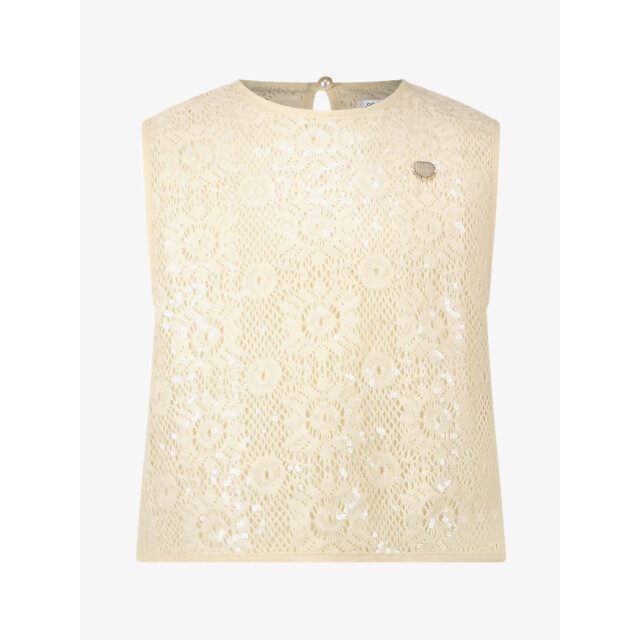 Le Chic Meisjes top enig sequin crochet C502-5106-011 large