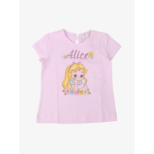 Monnalisa Meisjes t-shirt alice 39E610-5002-0090 large