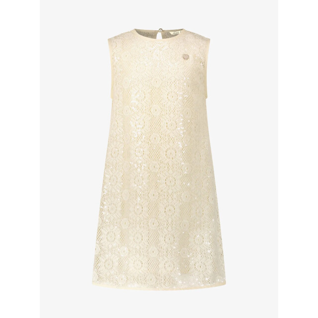 Le Chic Meisjes jurk sunbeam sequin crochet C502-5806-011 large
