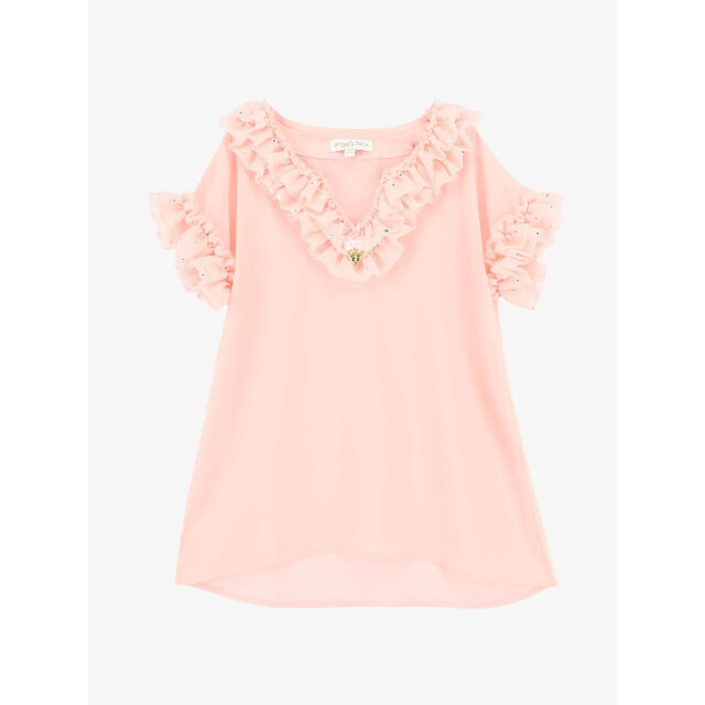 Angels Face Meisjes kaftan irena sparkle 62044300-PALE-PINK large