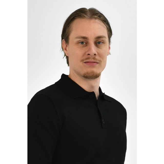 Vercate Knitted poloshirt - VC-PS-LSK-BLK large