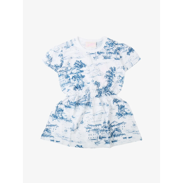 MC Saint Barth Meisjes jurk leila st tropez toile LEI0001-03182H large