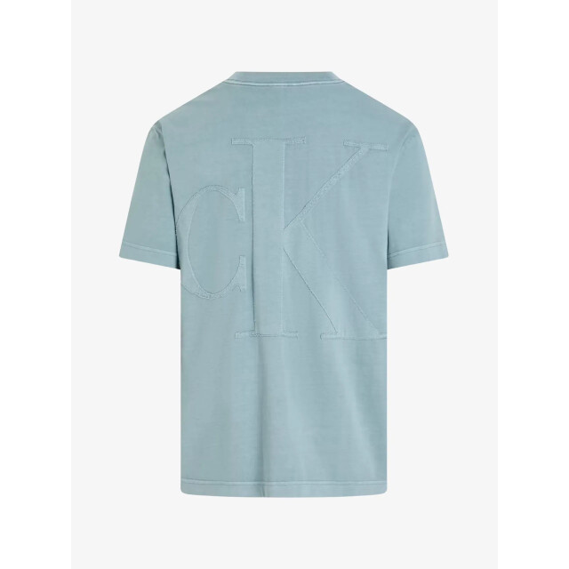Calvin Klein Heren t-shirt bold washed ck applique J30J327488-CKM large