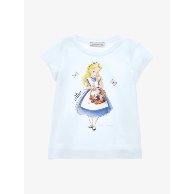 Monnalisa Meisjes t-shirt alice 11E622-5202-0058 large