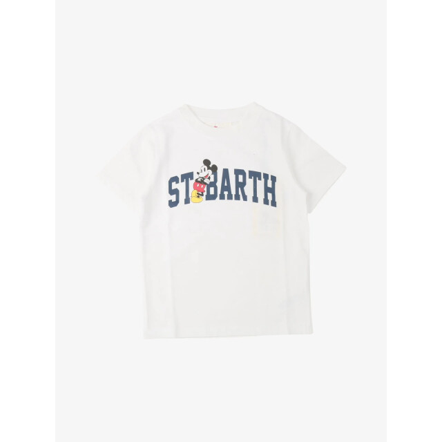 MC Saint Barth Jongens t-shirt mickey college TSH0001-02623H large
