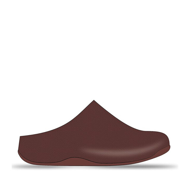 FitFlop Shuv tumbled-leather clogs E5Q large