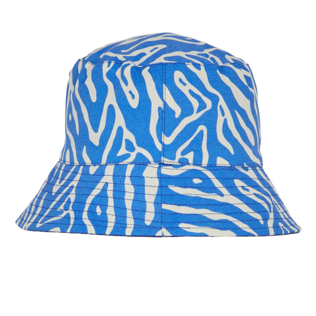 Regatta Dames abstract bloemige omkeerbare emmer hoed UTRG10605_brightestblue large