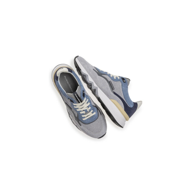 Floris van Bommel de Zager sfm10136 Sneakers Blauw de Zager sfm10136 large