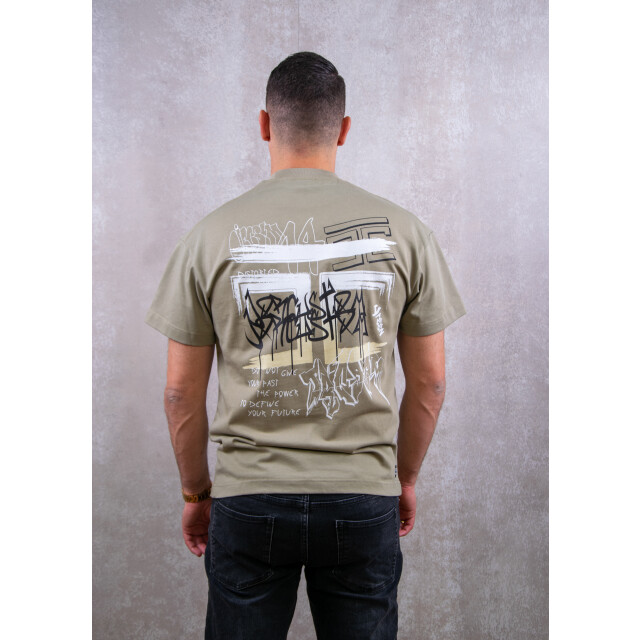 Jorcustom Graffiti loose fit t-shirt 100.40.0759 large