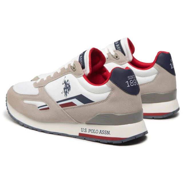 U.S. Polo Tabry heren sneaker white/ TABRY001-WHI large