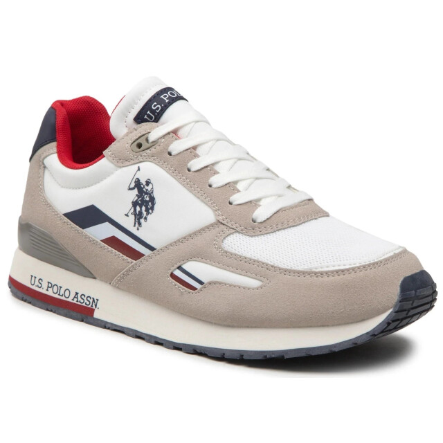 U.S. Polo Tabry heren sneaker white/ TABRY001-WHI large