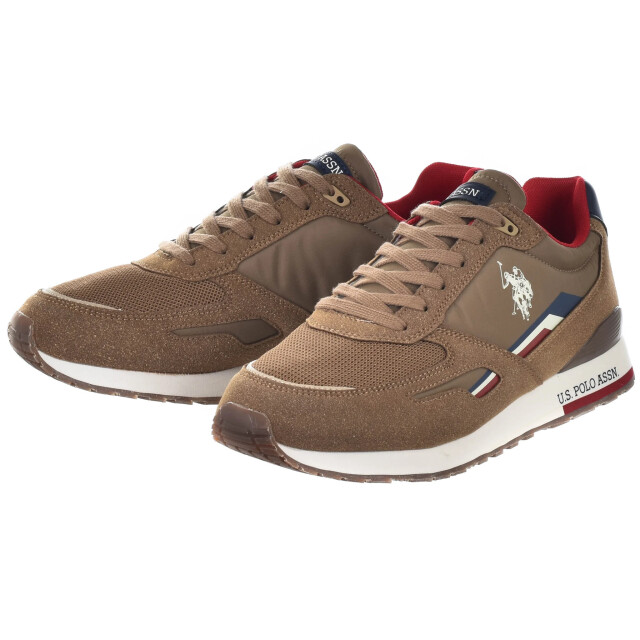 U.S. Polo Tabry heren sneaker taupe/ TABRY001B-TAU001 large