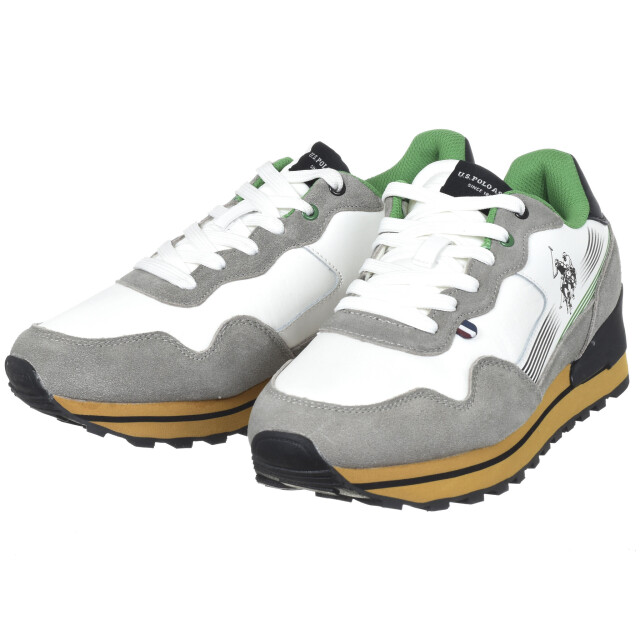 U.S. Polo Jonas heren sneaker JONAS005A-GRY-WHI02 large