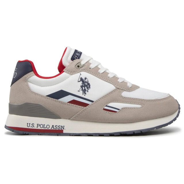U.S. Polo Tabry heren sneaker white/ TABRY001-WHI large