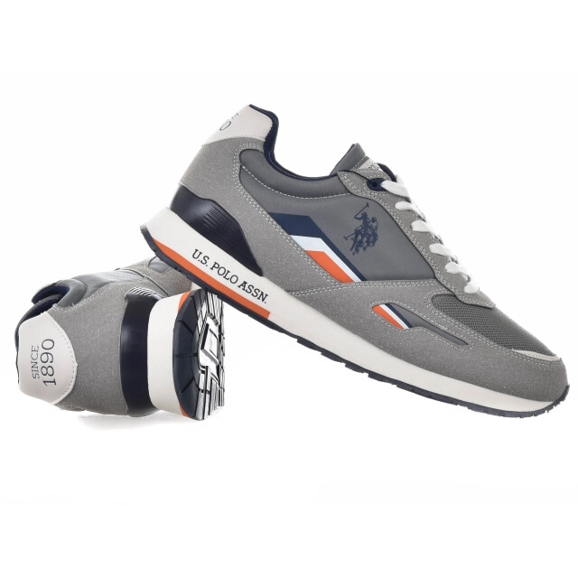 U.S. Polo Tabry heren sneaker /navy TARBY001B-GRY003 large