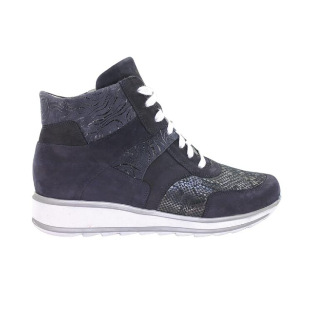 Durea 9784 wijdte H Veterschoenen Blauw 9784 wijdte H large