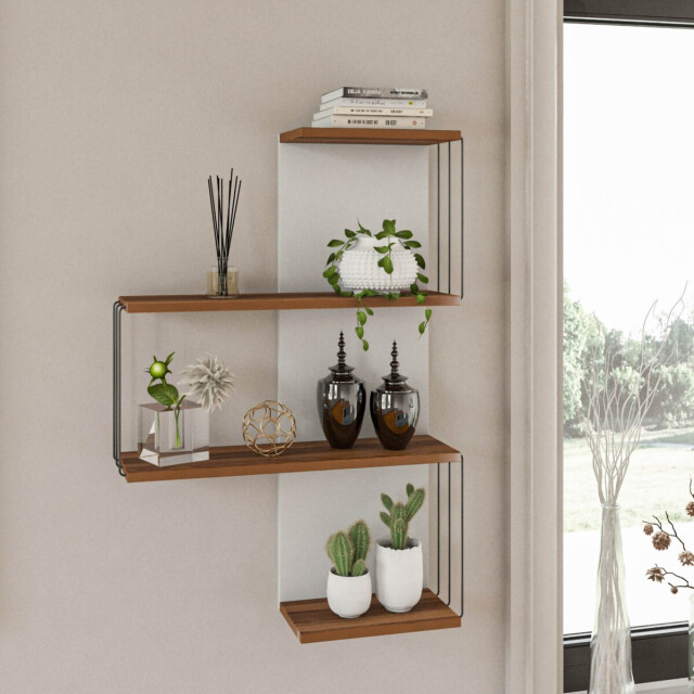 CaliCosy Wandplank met 4 legplanken h96 cm cambel 3178356 large