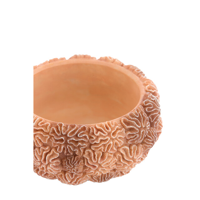 Light & Living deco box+deksel coral Ø17x16cm - 3184546 large