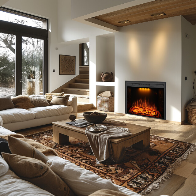 Comfortable at Home Arona 90, elektrische sfeerhaard voor inbouw 3205485 large