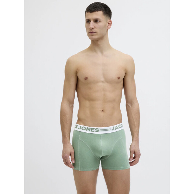 Jack & Jones Heren boxershorts trunks sense 3-pack multicolor 12081832-Dark Ivy large