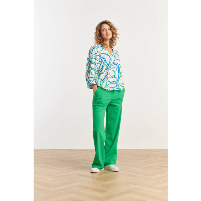 Smashed Lemon 25233 wijde broek van travel kwaliteitfel | 25233-530-XS large