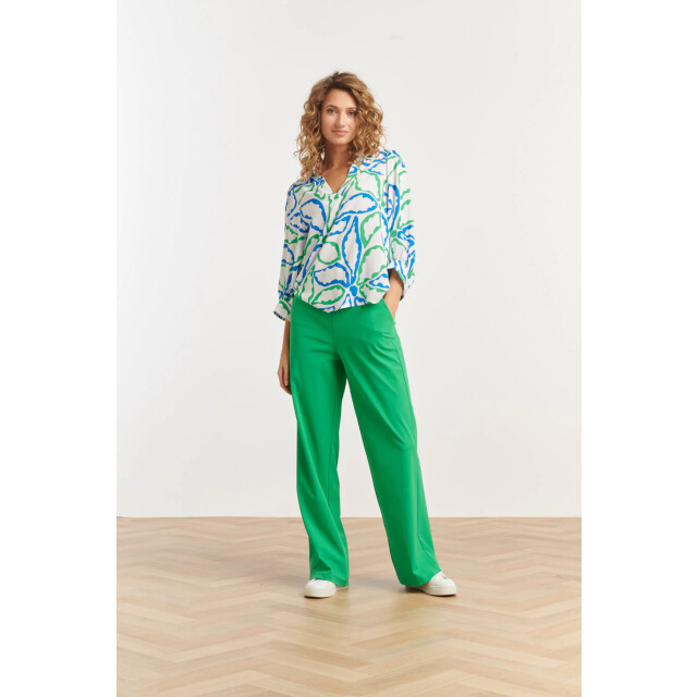 Smashed Lemon 25233 wijde broek van travel kwaliteitfel | 25233-530-XS large
