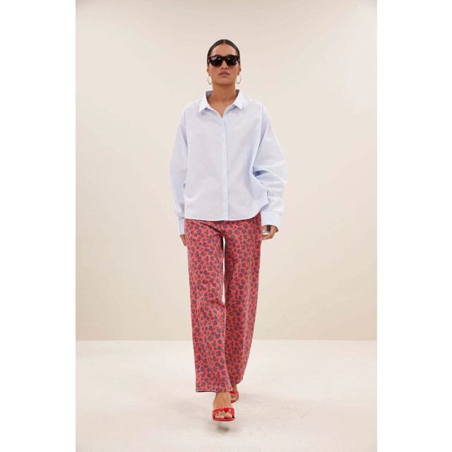 By-Bar Amsterdam 25512016 flo chambray blouse 25512016 flo chambray blouse large