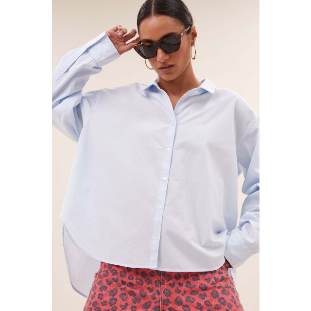 By-Bar Amsterdam 25512016 flo chambray blouse 25512016 flo chambray blouse large