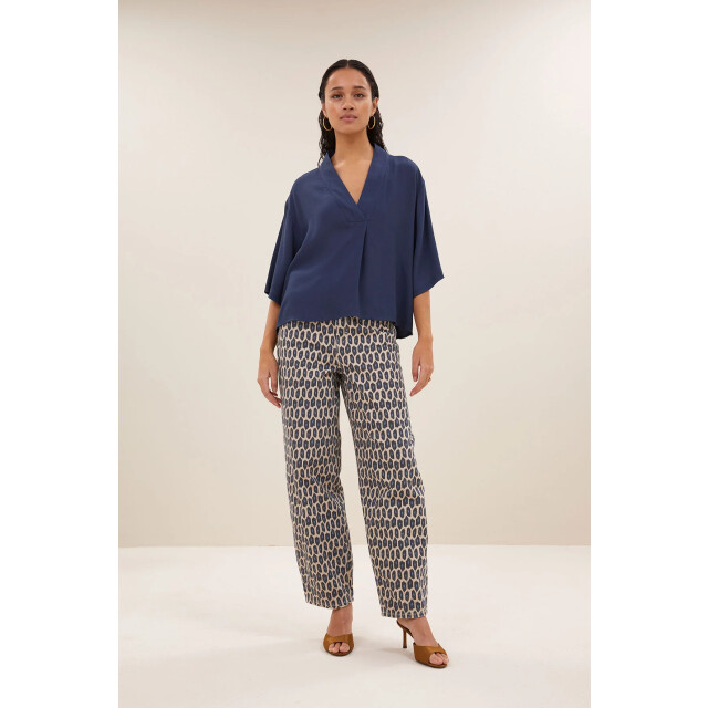 By-Bar Amsterdam 25512046 owen viscose blouse 25512046 owen viscose blouse large