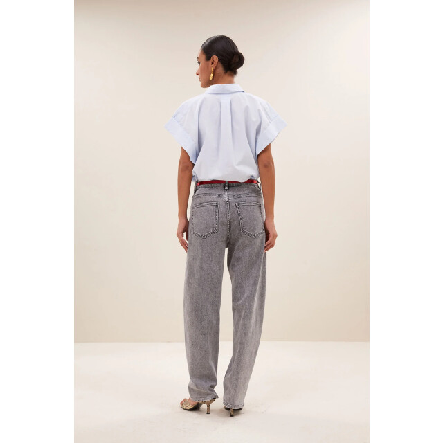 By-Bar Amsterdam 25512025 pixie chambray blouse 25512025 pixie chambray blouse large