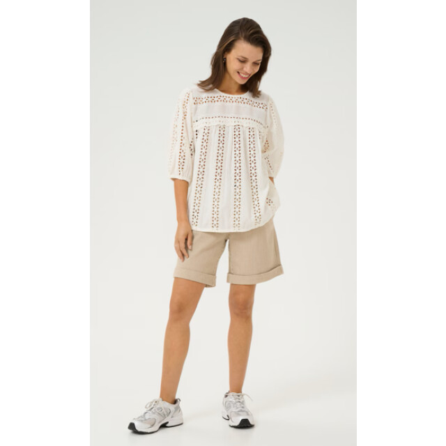 KAFFE Karandy top 10509727-white 10509727-white large
