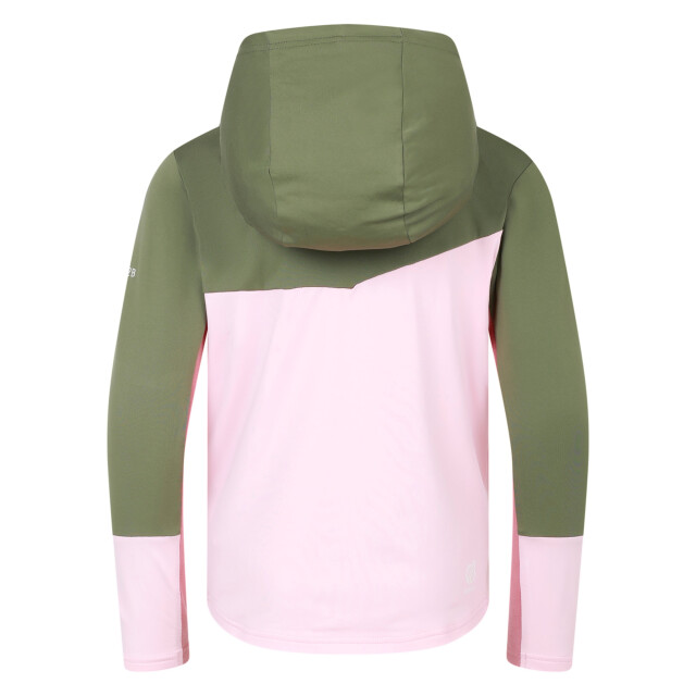 Dare2b Kinder/kids thriving iii core stretch midlayer UTRG11127_crystalroseolivinegreen large
