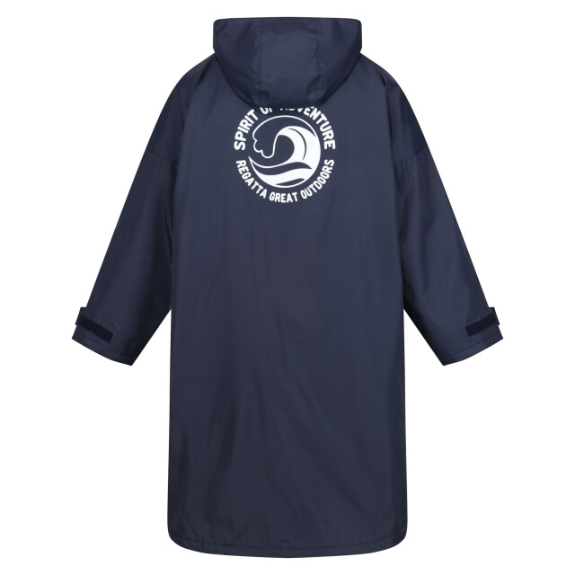 Regatta Waterdichte fleece gevoerde luierjas voor volwassenen UTRG9120_navyrustyorange large