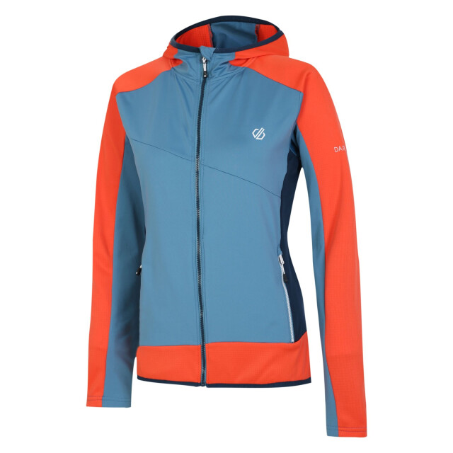 Dare2b Dames traversing core stretch midlayer UTRG9945_niagarabluesatsuma large