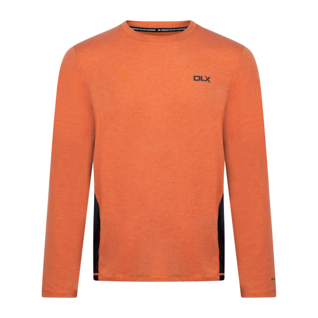 Trespass Heren charlie t-shirt met lange mouwen UTTP6571_burntorangemarl large