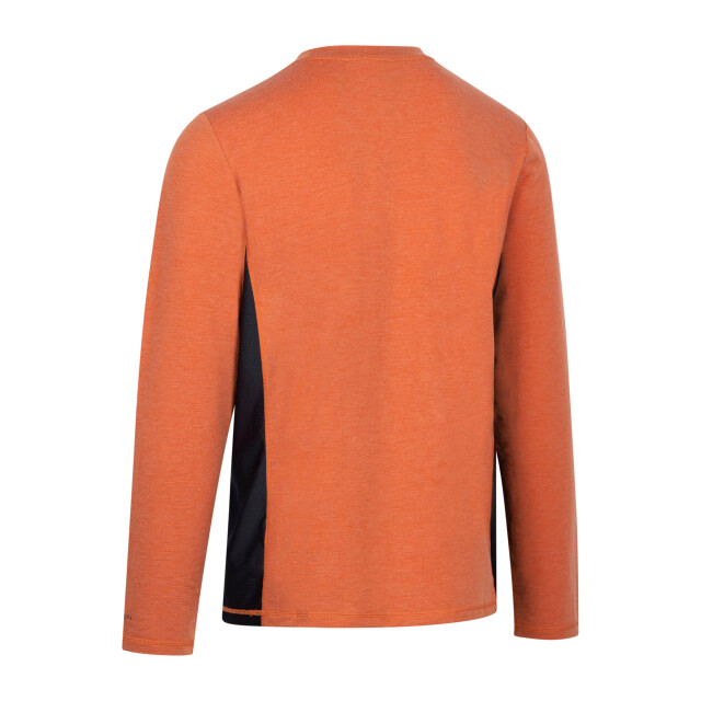 Trespass Heren charlie t-shirt met lange mouwen UTTP6571_burntorangemarl large