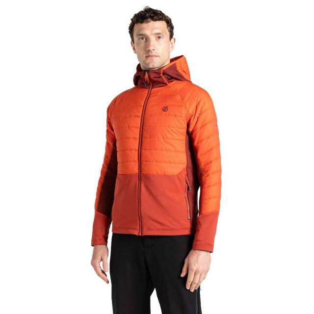 Dare2b Heren afwijkend hybride jas UTRG9673_cinnamontuscanred large