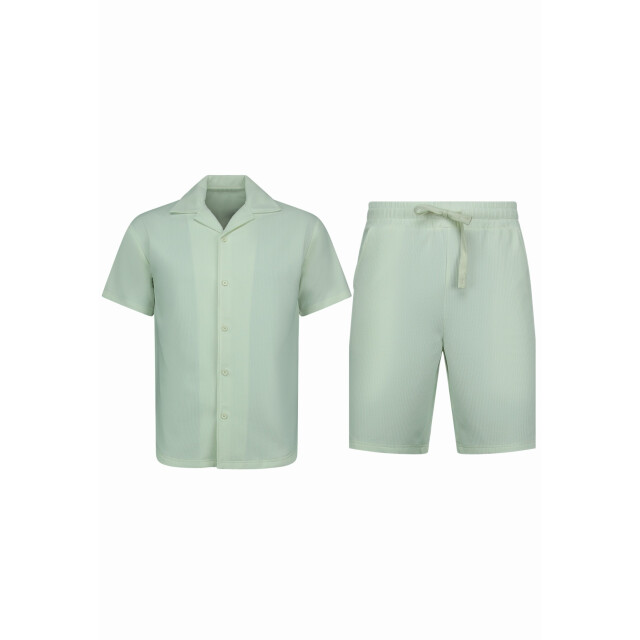 Enos Twinset ribbed oversized shirt SET: F-915 large