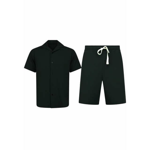 Enos Twinset ribbed oversized shirt SET: F-915 large