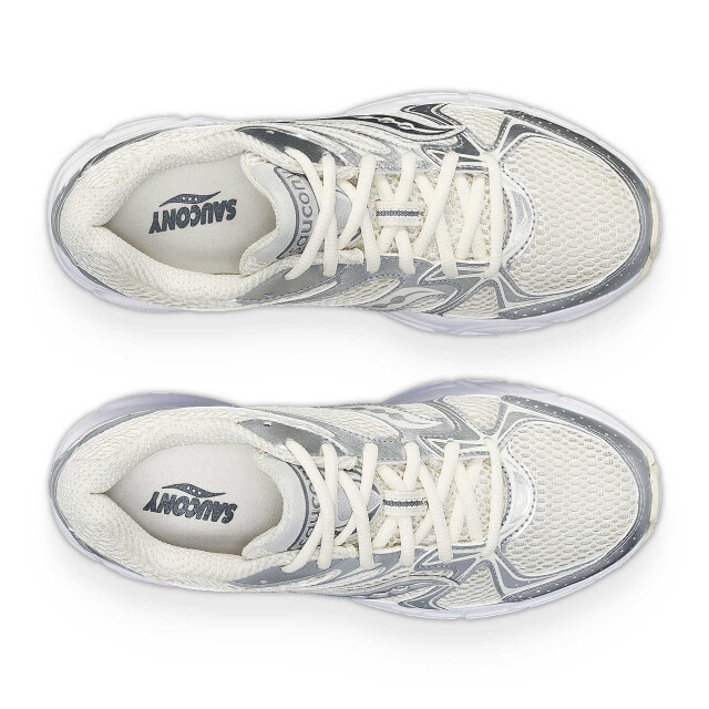 Saucony ride millennium cream silver lage sneakers unisex S60812-2 large